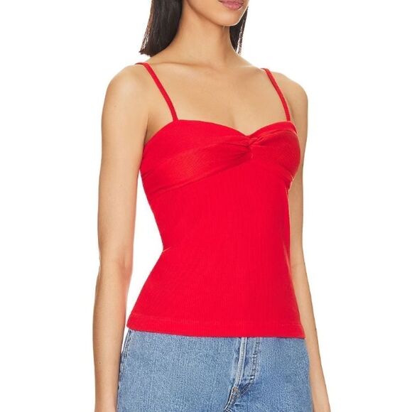 NWT Citizens of Humanity Emi Twist Cami in Coral Balm - Picture 5 of 9